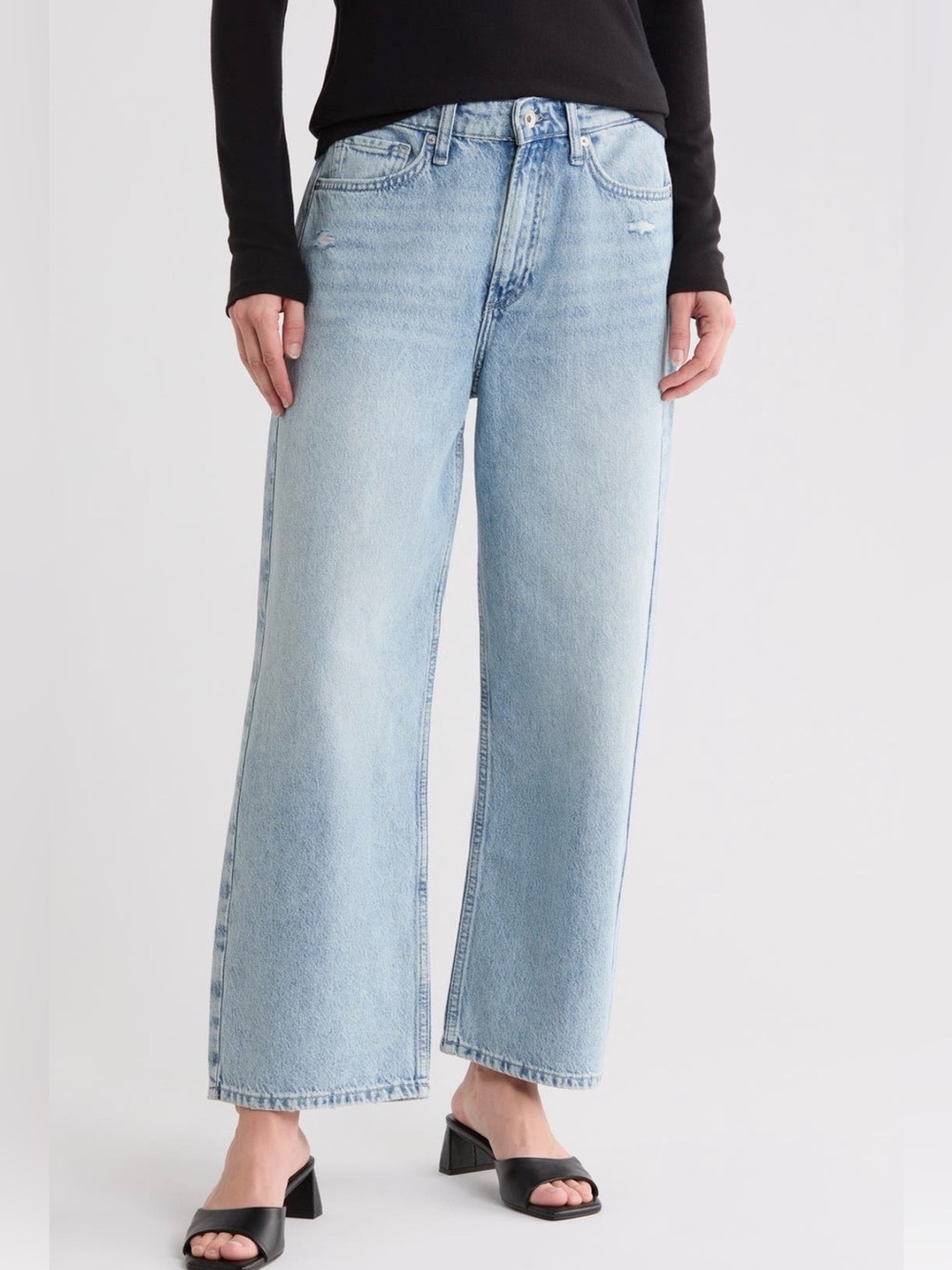 Rag and Bone Lori Midrise Non Stretch Crop Jeans,NWT,size 32
